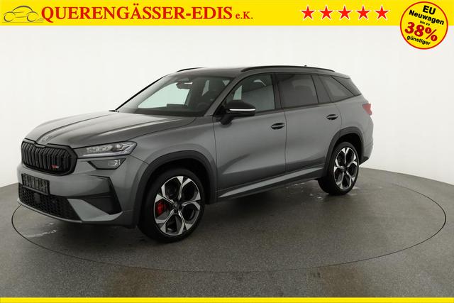 Skoda Kodiaq 2.0 TSI 195 kW 4x4 RS DSG 4x4, 7-Sitzer, Pano, AHK, Canton, HuD, 5-J Garantie 