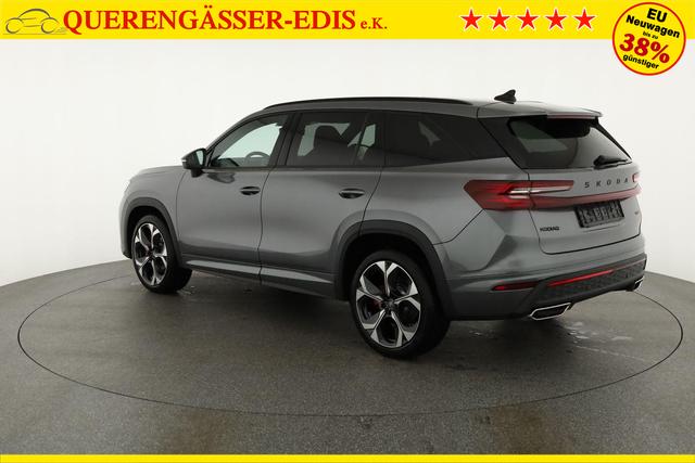 Skoda Kodiaq 2.0 TSI 195 kW 4x4 RS DSG 4x4, 7-Sitzer, Pano, AHK, Canton, HuD, 5-J Garantie 