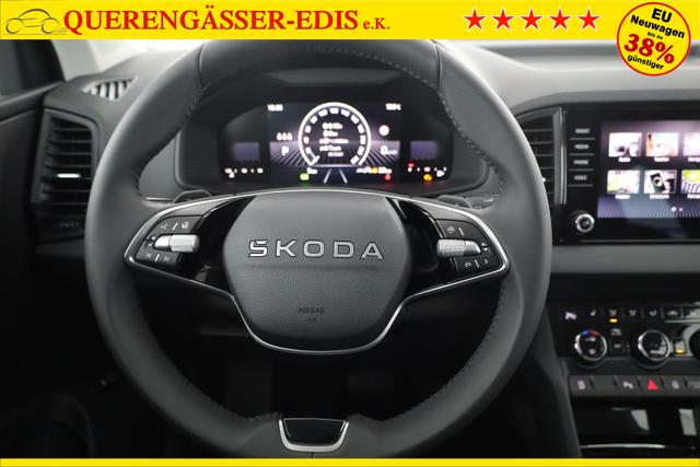 Skoda Karoq 1.5 TSI DSG 130 Jahre, AHK, el. Klappe, Kamera, Ladeboden, Winter 