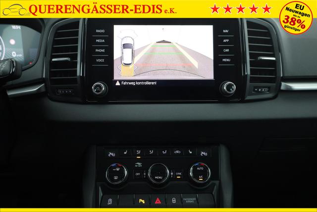 Skoda Karoq 1.5 TSI DSG 130 Jahre, AHK, el. Klappe, Kamera, Ladeboden, Winter 