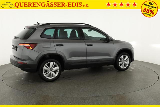 Skoda Karoq 1.5 TSI DSG 130 Jahre, AHK, el. Klappe, Kamera, Ladeboden, Winter 