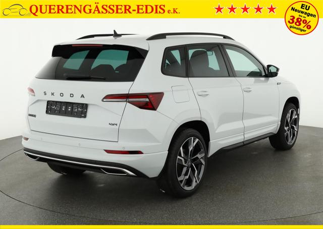 Skoda Karoq Sportline 4x4 2.0 TDI DSG Sportline, Matrix, Teilleder, Navi, Side, 5-J. Garantie 