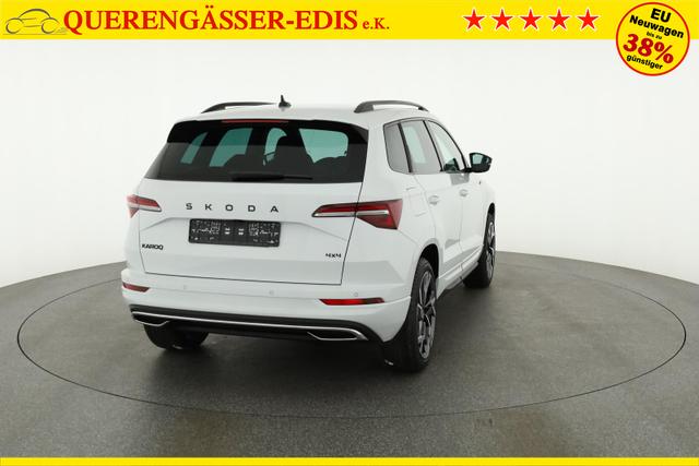 Skoda Karoq Sportline 4x4 2.0 TDI DSG Sportline, Matrix, Teilleder, Navi, Side, 5-J. Garantie 