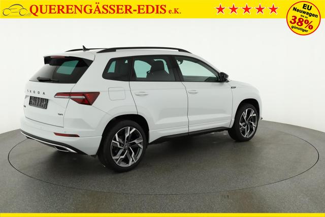 Skoda Karoq Sportline 4x4 2.0 TDI DSG Sportline, Matrix, Teilleder, Navi, Side, 5-J. Garantie 