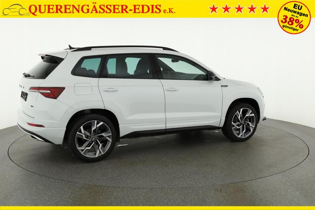 Skoda Karoq Sportline 4x4 2.0 TDI DSG Sportline, Matrix, Teilleder, Navi, Side, 5-J. Garantie 