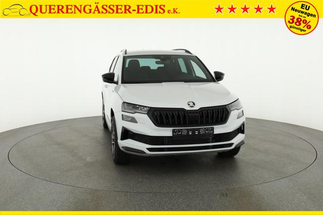 Skoda Karoq Sportline 4x4 2.0 TDI DSG Sportline, Matrix, Teilleder, Navi, Side, 5-J. Garantie 