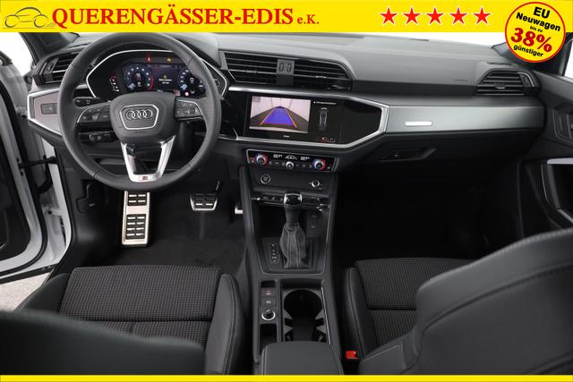 Audi Q3 Sportback 45 TFSI quattro S line qu S-LINE, Pano, AHK, 19-Zoll, Optik schwarz, Navi, Kamera, el. Klappe, 4-J. Garantie 