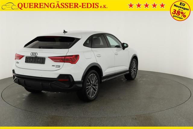Audi Q3 Sportback 45 TFSI quattro S line qu S-LINE, Pano, AHK, 19-Zoll, Optik schwarz, Navi, Kamera, el. Klappe, 4-J. Garantie 