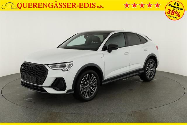 Audi Q3 Sportback 45 TFSI quattro S line qu S-LINE, Pano, AHK, 19-Zoll, Optik schwarz, Navi, Kamera, el. Klappe, 4-J. Garantie 