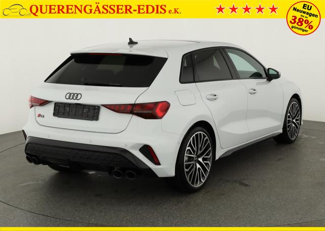Audi S3 2.0 TFSI quattro Sportback quattro, Pano, 19-Zoll, Matrix, Optik schwarz, Kamera, el. Klappe, 4-J Garantie 