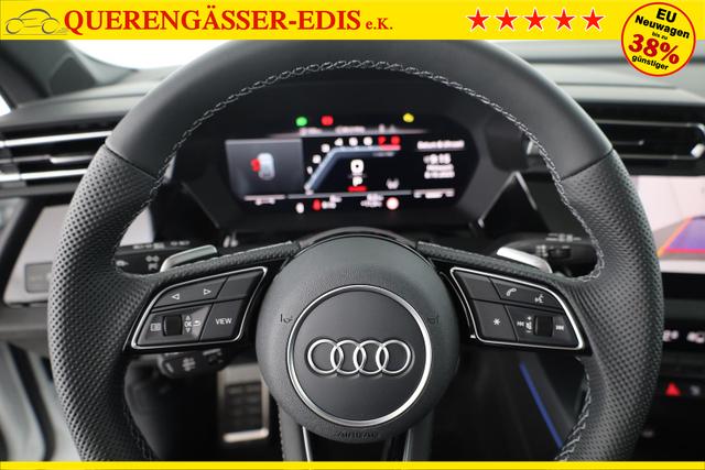 Audi S3 2.0 TFSI quattro Sportback quattro, Pano, 19-Zoll, Matrix, Optik schwarz, Kamera, el. Klappe, 4-J Garantie 