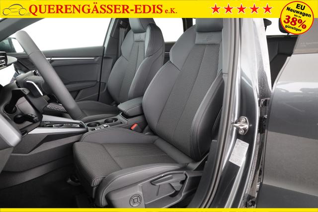 Audi A3 Sportback 35 TFSI S line S-Tronic S-LINE, Teilleder, Kamera, ACC, Sitzheizung, 4-J Garantie 