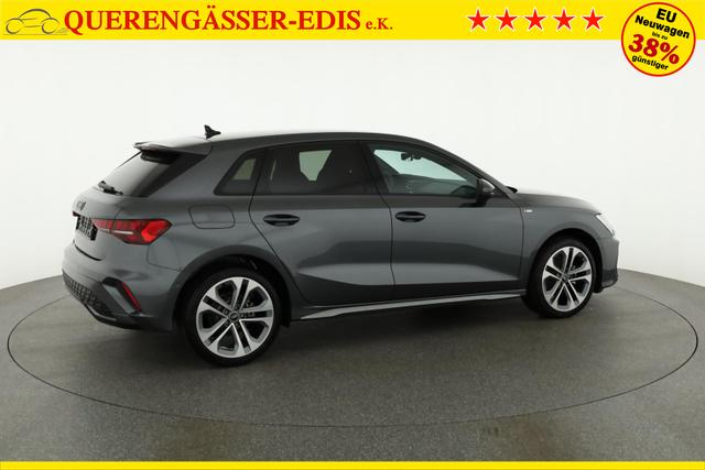 Audi A3 Sportback 35 TFSI S line S-Tronic S-LINE, Teilleder, Kamera, ACC, Sitzheizung, 4-J Garantie 