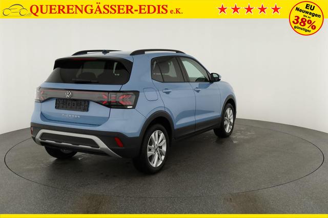 Volkswagen T-Cross 1.0 TSI 85 kW Life Life, IQ.Light, Kamera, ACC, Side. Winter, 17-Zoll 