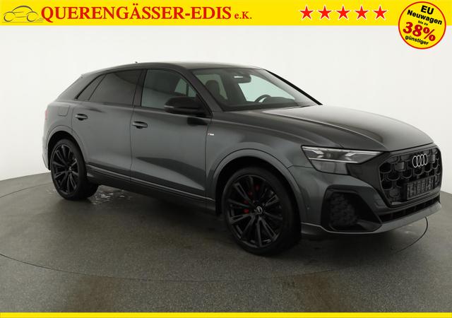 Audi Q8 50 TDI quattro qu S-LINE, Luft, Pano, B&O, 23-Zoll, AHK, Leder, AreaView, Optik schwarz 