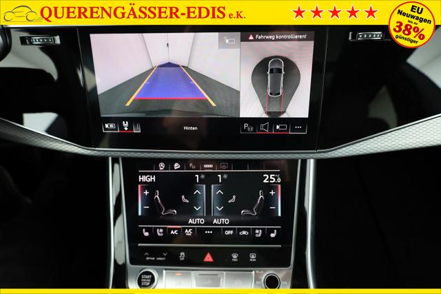 Audi Q8 50 TDI quattro qu S-LINE, Luft, Pano, B&O, 23-Zoll, AHK, Leder, AreaView, Optik schwarz 