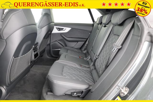 Audi Q8 50 TDI quattro qu S-LINE, Luft, Pano, B&O, 23-Zoll, AHK, Leder, AreaView, Optik schwarz 