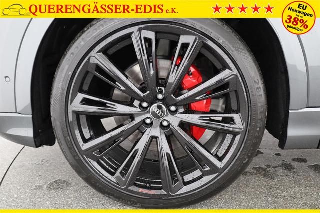 Audi Q8 50 TDI quattro qu S-LINE, Luft, Pano, B&O, 23-Zoll, AHK, Leder, AreaView, Optik schwarz 