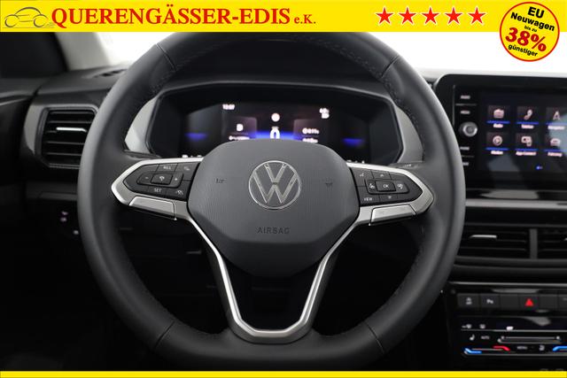Volkswagen T-Cross 1.5 TSI 110 kW Life DSG Life, AHK, IQ.Light, ACC, Side, Kamera, 17-Zoll, Winterpaket 