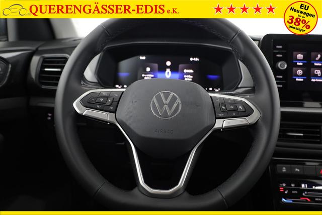 Volkswagen T-Cross 1.0 TSI 85 kW Life DSG Life, IQ.Light, AHK, ACC, Kamera, 17-Zoll, Winterpaket 