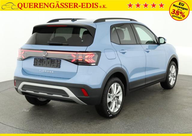 Volkswagen T-Cross 1.0 TSI 85 kW Life DSG Life, IQ.Light, AHK, ACC, Kamera, 17-Zoll, Winterpaket 