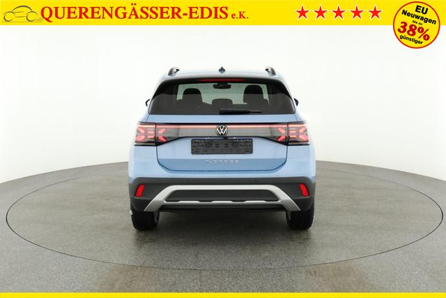 Volkswagen T-Cross 1.0 TSI 85 kW Life DSG Life, IQ.Light, AHK, ACC, Kamera, 17-Zoll, Winterpaket 