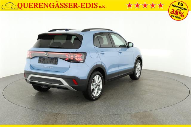 Volkswagen T-Cross 1.0 TSI 85 kW Life DSG Life, IQ.Light, AHK, ACC, Kamera, 17-Zoll, Winterpaket 