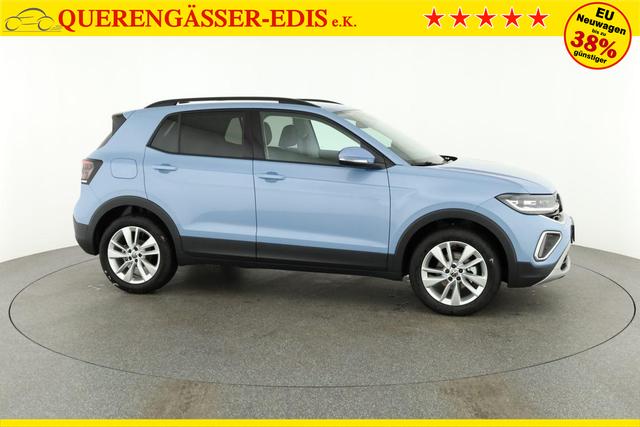 Volkswagen T-Cross 1.0 TSI 85 kW Life DSG Life, IQ.Light, AHK, ACC, Kamera, 17-Zoll, Winterpaket 