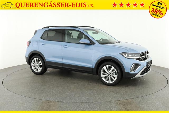 Volkswagen T-Cross 1.0 TSI 85 kW Life DSG Life, IQ.Light, AHK, ACC, Kamera, 17-Zoll, Winterpaket 