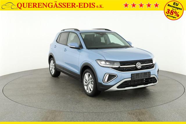 Volkswagen T-Cross 1.0 TSI 85 kW Life DSG Life, IQ.Light, AHK, ACC, Kamera, 17-Zoll, Winterpaket 