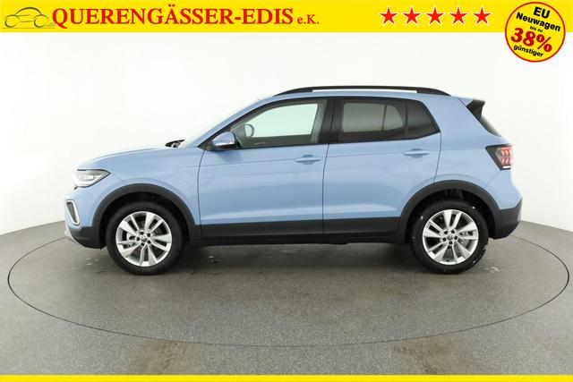 Volkswagen T-Cross 1.0 TSI 85 kW Life DSG Life, IQ.Light, AHK, ACC, Kamera, 17-Zoll, Winterpaket 