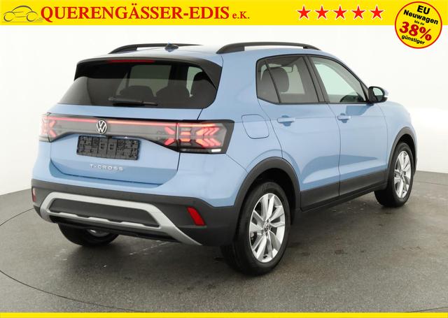 Volkswagen T-Cross 1.0 TSI 85 kW Life DSG Life, AHK, IQ.Light, Kamera, ACC, Side, Winter, 17-Zoll 