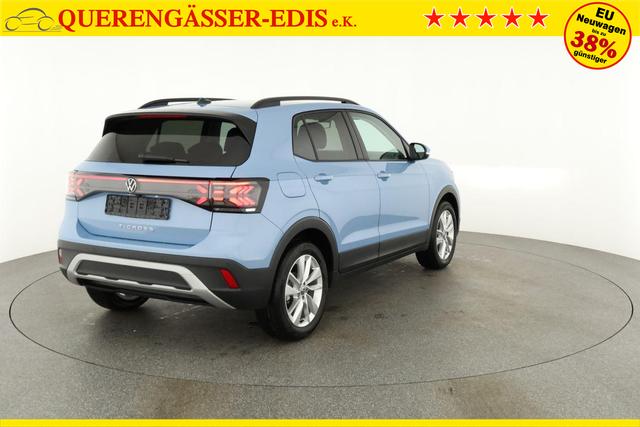 Volkswagen T-Cross 1.0 TSI 85 kW Life DSG Life, AHK, IQ.Light, Kamera, ACC, Side, Winter, 17-Zoll 