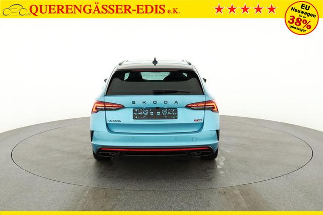 Skoda Octavia Combi RS 2.0 TSI DSG, Sonderlackierung, AHK, Pano,19 Zoll, Canton, el. Klappe, Navi, Matrix, sofort 