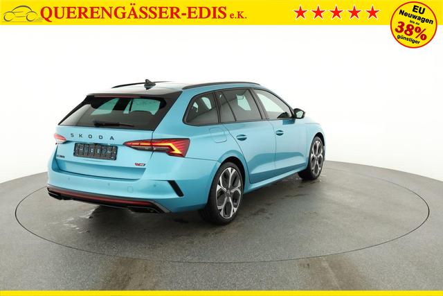 Skoda Octavia Combi RS 2.0 TSI DSG, Sonderlackierung, AHK, Pano,19 Zoll, Canton, el. Klappe, Navi, Matrix, sofort 