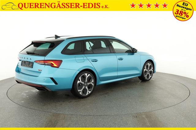 Skoda Octavia Combi RS 2.0 TSI DSG, Sonderlackierung, AHK, Pano,19 Zoll, Canton, el. Klappe, Navi, Matrix, sofort 