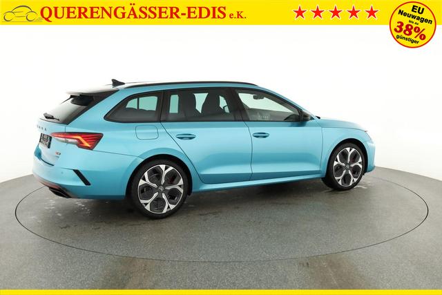 Skoda Octavia Combi RS 2.0 TSI DSG, Sonderlackierung, AHK, Pano,19 Zoll, Canton, el. Klappe, Navi, Matrix, sofort 