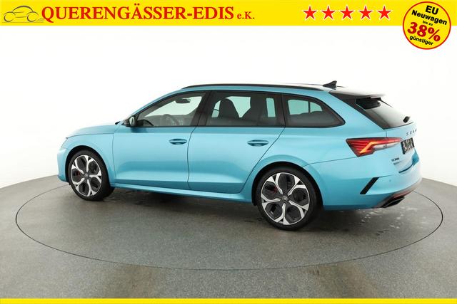 Skoda Octavia Combi RS 2.0 TSI DSG, Sonderlackierung, AHK, Pano,19 Zoll, Canton, el. Klappe, Navi, Matrix, sofort 