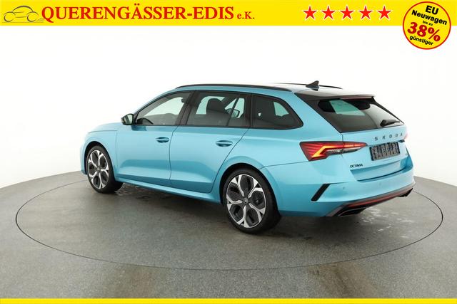 Skoda Octavia Combi RS 2.0 TSI DSG, Sonderlackierung, AHK, Pano,19 Zoll, Canton, el. Klappe, Navi, Matrix, sofort 