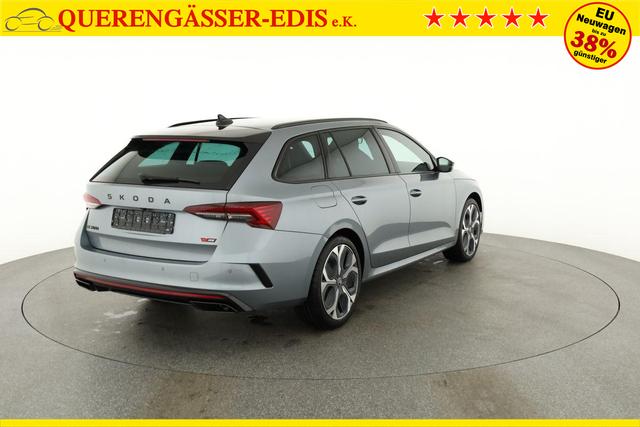 Skoda Octavia Combi RS 2.0 TSI DSG, Sonderlackierung, AHK, 19 Zoll, Canton, el. Klappe, Navi, Matrix, sofort 