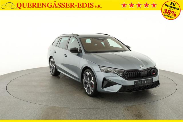 Skoda Octavia Combi RS 2.0 TSI DSG, Sonderlackierung, AHK, 19 Zoll, Canton, el. Klappe, Navi, Matrix, sofort 