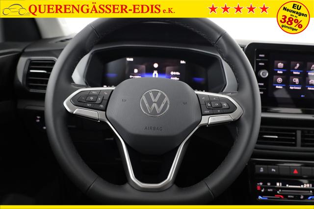 Volkswagen T-Cross 1.0 TSI 85 kW Life Life, AHK, IQ.Light, Kamera, ACC, Side. Winter, 17-Zoll 