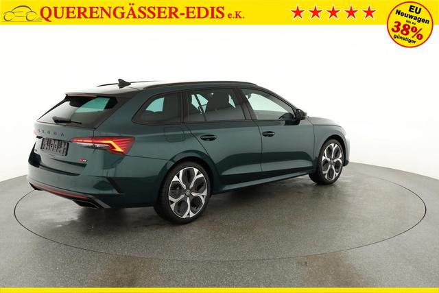 Skoda Octavia Combi RS 2.0 TSI DSG, Sonderlackierung, AHK, 19 Zoll, Canton, el. Klappe, Navi, Matrix, sofort 