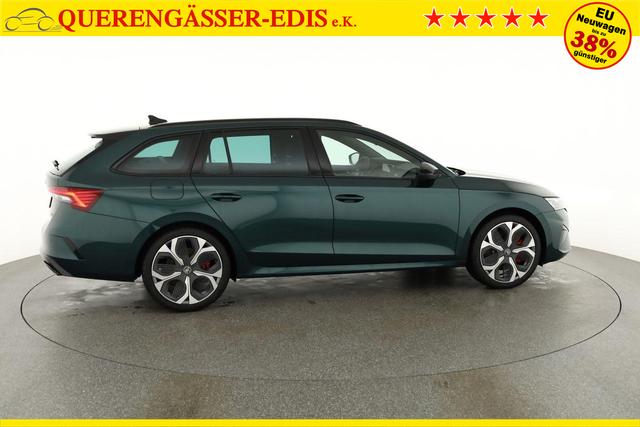 Skoda Octavia Combi RS 2.0 TSI DSG, Sonderlackierung, AHK, 19 Zoll, Canton, el. Klappe, Navi, Matrix, sofort 