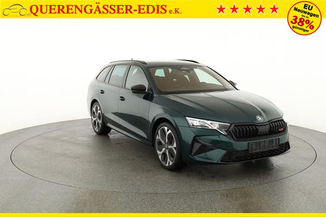 Skoda Octavia Combi RS 2.0 TSI DSG, Sonderlackierung, AHK, 19 Zoll, Canton, el. Klappe, Navi, Matrix, sofort 