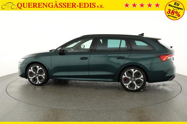 Skoda Octavia Combi RS 2.0 TSI DSG, Sonderlackierung, AHK, 19 Zoll, Canton, el. Klappe, Navi, Matrix, sofort 