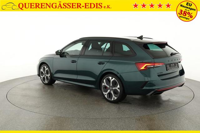 Skoda Octavia Combi RS 2.0 TSI DSG, Sonderlackierung, AHK, 19 Zoll, Canton, el. Klappe, Navi, Matrix, sofort 
