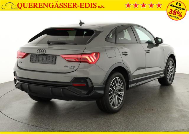Audi Q3 Sportback 45 TFSI quattro S line qu S-LINE, AHK, 19-Zoll, Optik schwarz, Navi, Kamera, el. Klappe 