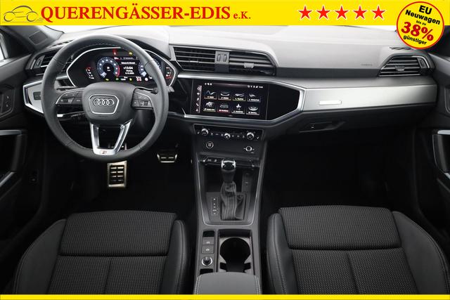 Audi Q3 Sportback 45 TFSI quattro S line qu S-LINE, AHK, 19-Zoll, Optik schwarz, Navi, Kamera, el. Klappe 