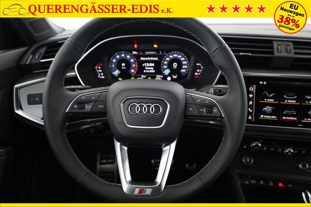 Audi Q3 Sportback 45 TFSI quattro S line qu S-LINE, AHK, 19-Zoll, Optik schwarz, Navi, Kamera, el. Klappe 